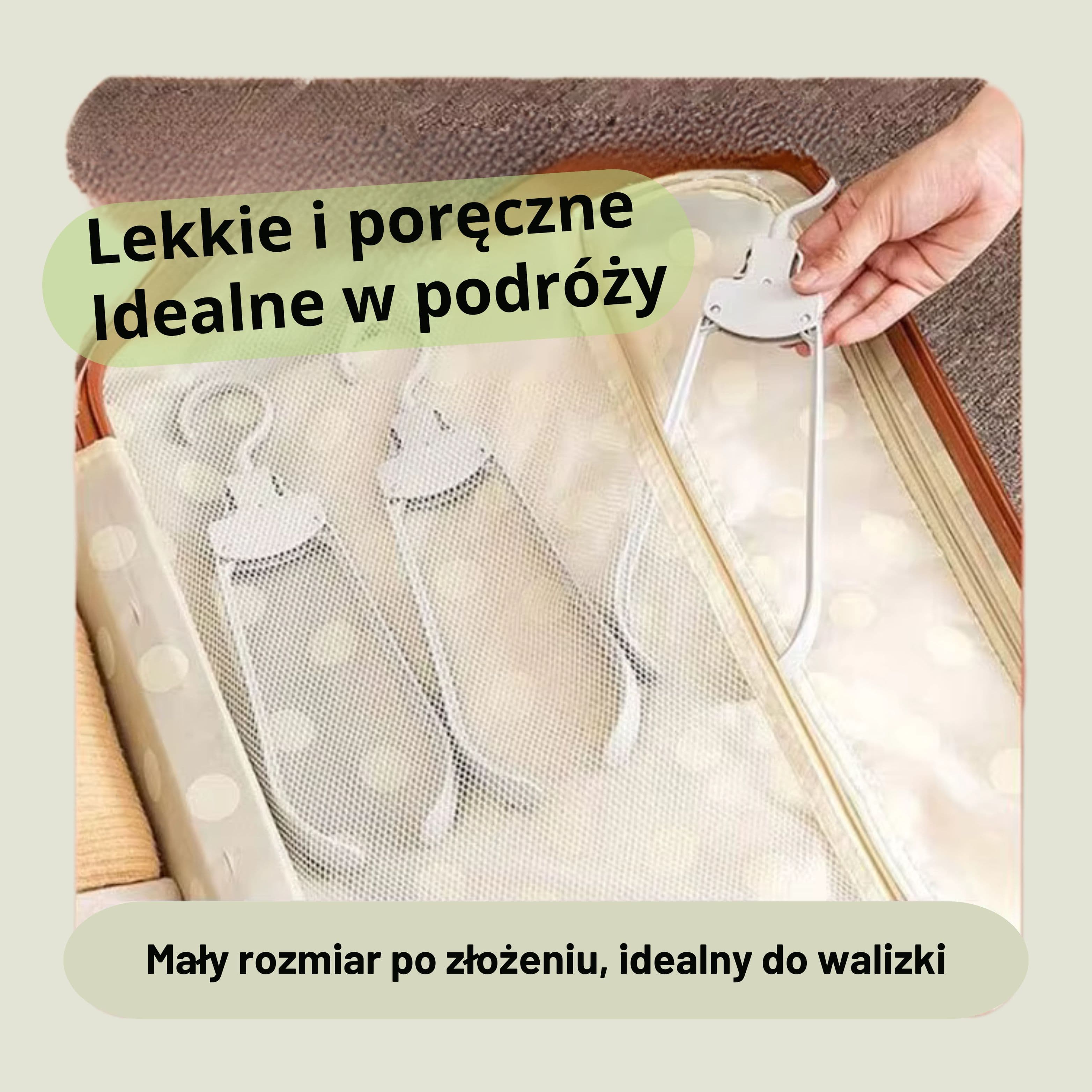 Wieszak składany One Touch 3 szt. + 1 gratis